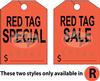 AP-280-RTS • Stock Sales Signs Mirror Hangs RED TAG Slogan • Quantity 50