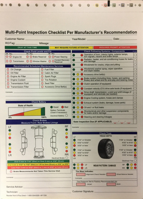 FD-QC-O • 2 Part Generic Inspection • Quantity 500