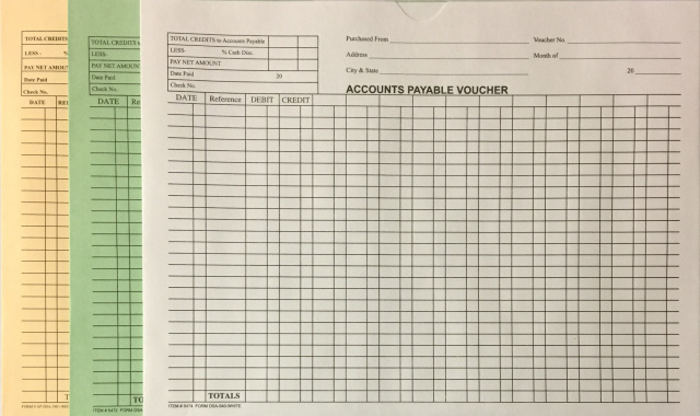 DSA-540 • Accounts Payable Jacket 