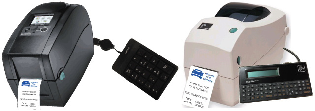 godex and zebra thermal printers