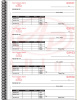 AP-NC-146-2 * Custom Printed 2 Part Cash Receipt Book * Quantity 1000