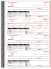 AP-NC-146-3 * Custom Printed 3 Part Cash Receipt Book * Quantity 1000