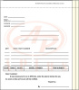 DSA-115-3-IMP * 3 Part Non Carbon with Imprinting Special Parts Order Form * Quantity 500