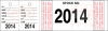 AP-RL-77-BL * Vehicle Stock Numbers in Black * Quantity 500